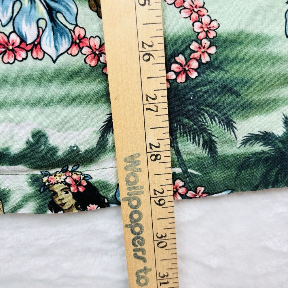 Vintage Aloha Republic Hula Girls Hawaiian Shirt Size Large Made In Hawaii USA - Picture 14 of 14